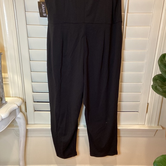 Alexa b nites black jumpsuit nwt - Picture 7 of 9